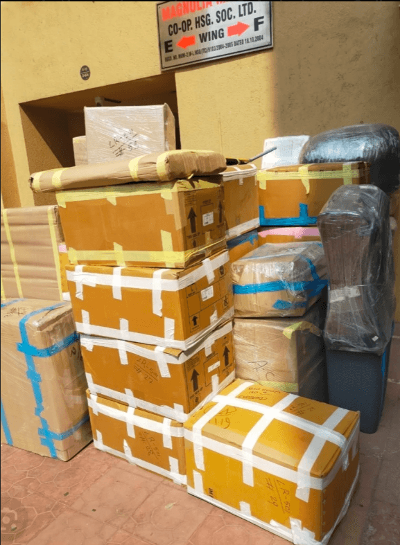 Large office move with equipment